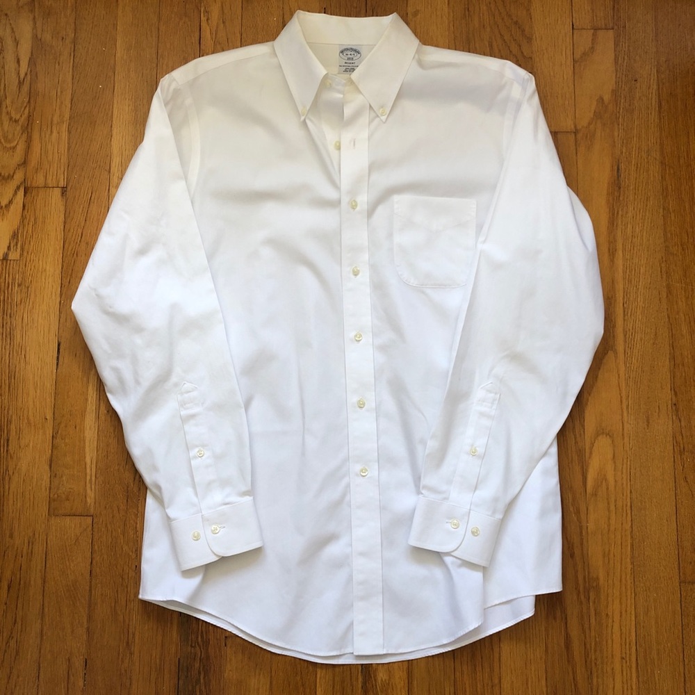 Brooks Brothers Regent White Dress Shirt